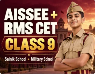 AISSEE + RMS-CET (Class 9)
